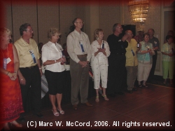Reunion Committee members Brenda Babb, Jerry Babb, Pam Hare Bazet, Paul Bigham, Susan Grisham Young, Danny Hammontree, Walt Stierhoff, Jackie Hosea Soloman, Steve Hughes and Arline Pitt