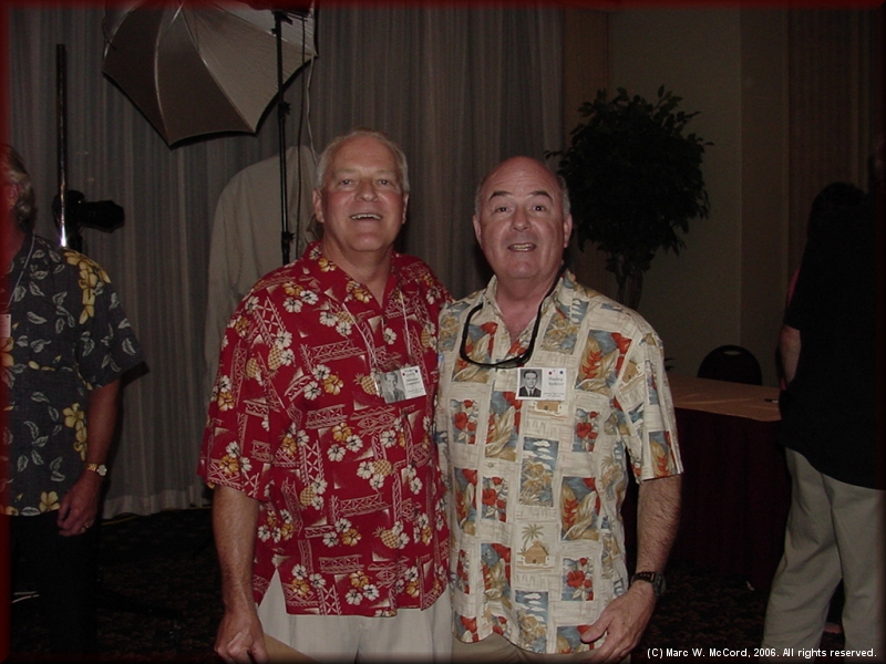 Michael Gaddy and Dan Webster on Friday night