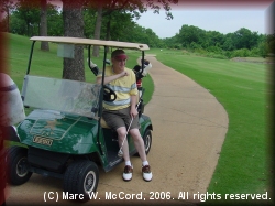 Bob Livingston enjoying the beauty of Texas Star Golf Course