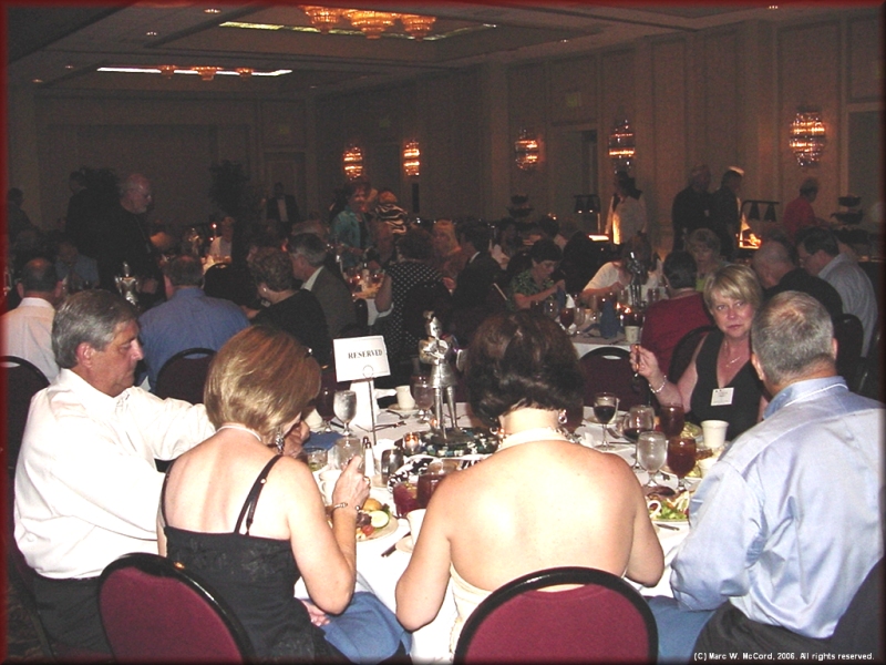 The Saturday night banquet was excellent in every way