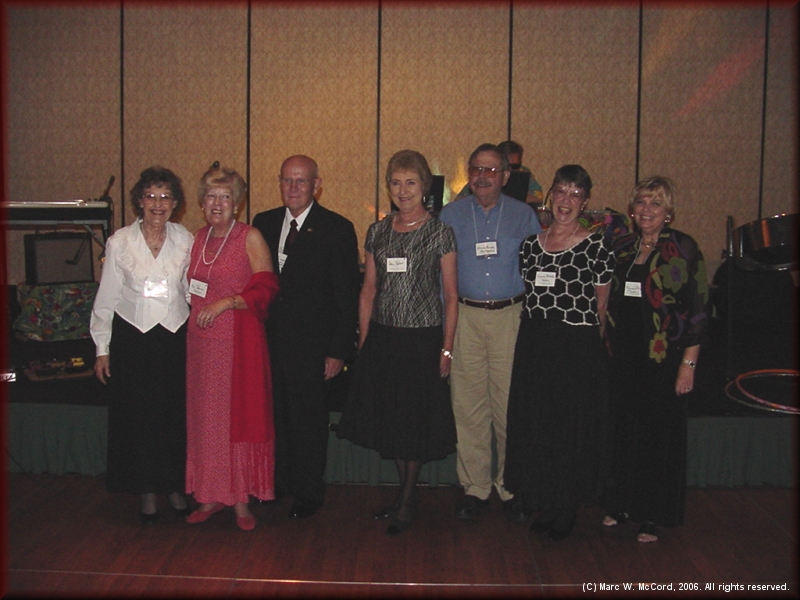 Our teachers who attended the 40th Reunion on Saturday night