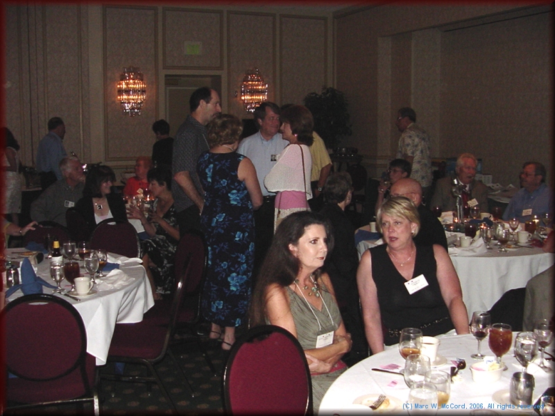 Kathye (Mrs. Danny) Hammontree and Sarah (Mrs. Michael) Gaddy at the banquet
