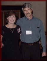 Judy and Woody Thompson at the 35th Reunion, 2001