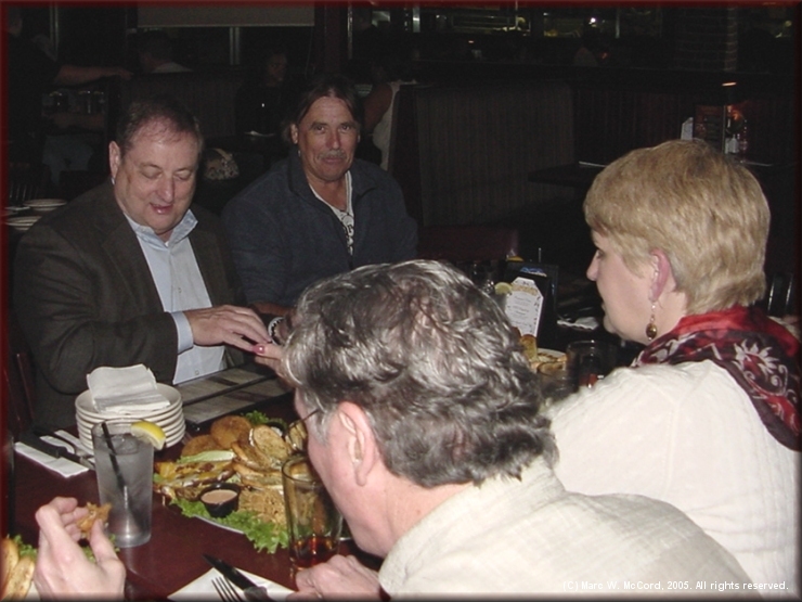 Mike Turner, Marc McCord, Brenda Babb and Jerry Babb