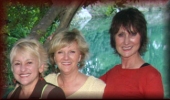 (L to R) Cheryl Patsley Webb, Diane Bergstrom Dumas and Barbara Winsor