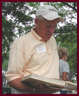 Michael Gaddy at a Reunion Fundraiser, 2001