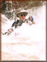 Marc running Howard's Plungeon the North Fork Payette River, Idaho on May 10, 2017