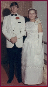 Lynda Marjorie Smith and Marc W. McCord at the Senior Prom