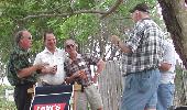 Steve Adams, Rio Pierce, Jim Holman and John 