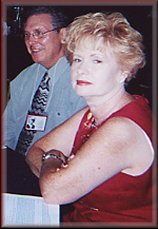 Jerry Babb and Kathy Laughlin McClure at the 35th Reunion, 2001