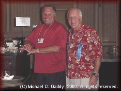 Malcolm Grubbs and Michael Gaddy enjoying Friday night