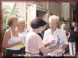 Anita Slocum Smith, , and Pam Hare Bazet