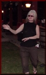 Cindy Morgan Vincent at the 35th Reunion picnic, 2001