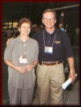 Bill & Terri Simpson at the 35th Reunion picnic, 2001
