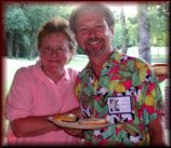 Donna Bronstad and Randy Stovall at the 35th Reunion